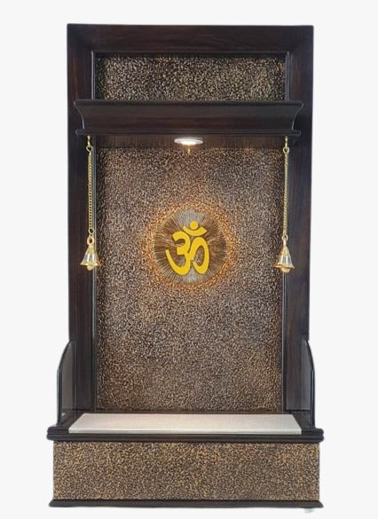 "The Classic"Pooja Mandir(Single Drawer)