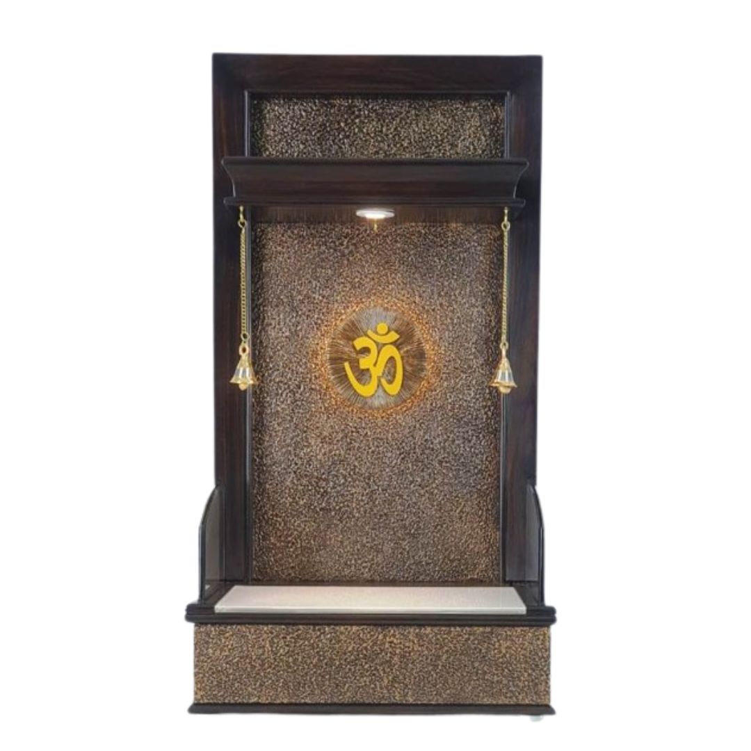 "The Classic"Pooja Mandir(Single Drawer)