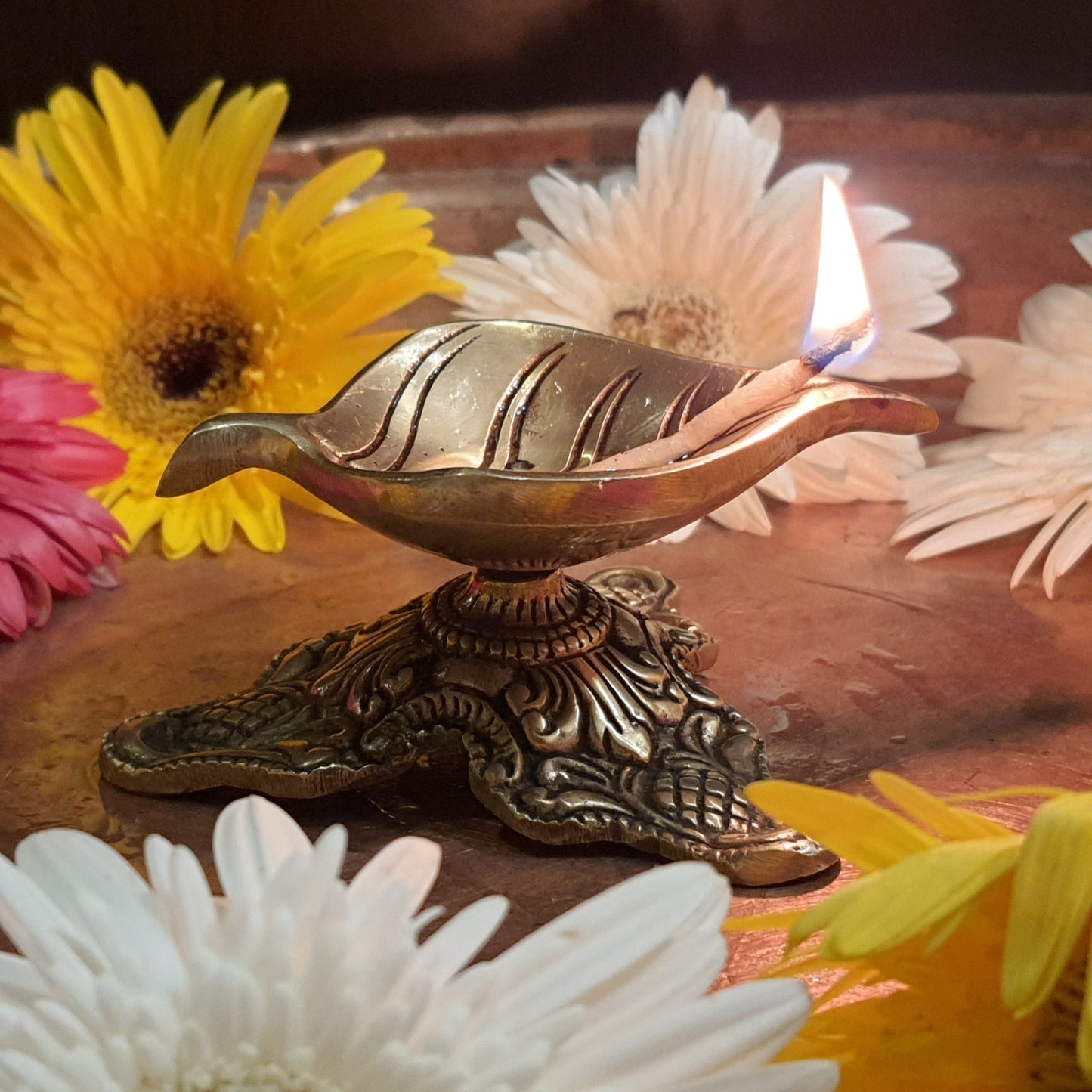 Brass Pooja Diya