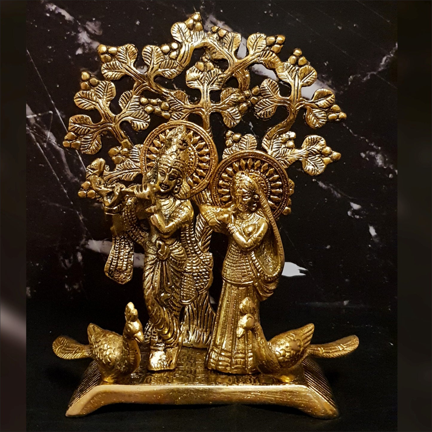 Radha Krishna With Kalpavriksha