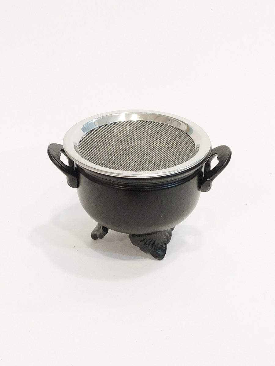 Incense holder/burner with steel jaali
