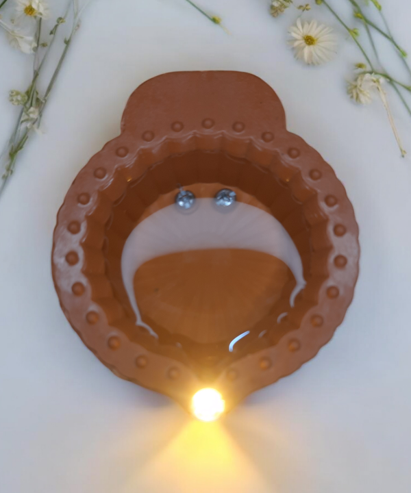 Water Sensor LED Diya – Set of 6 Flameless Diyas for Diwali & Home Decor