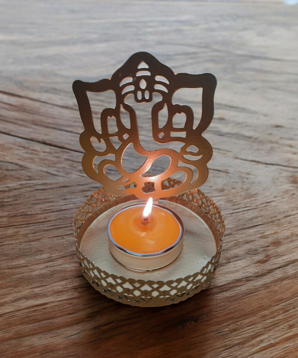 Ganesh Ji Shadow TeaLight Holder