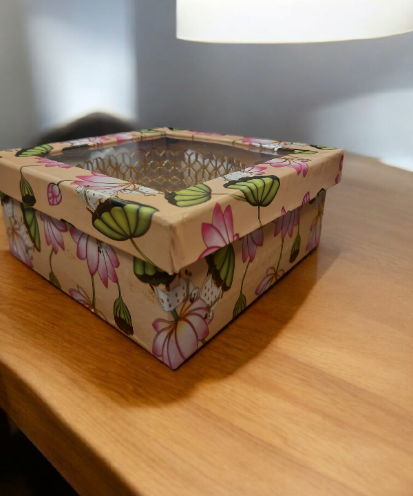 Lotus Flower Lantern, Lotus Flower Decor, Metal Tealight Holder