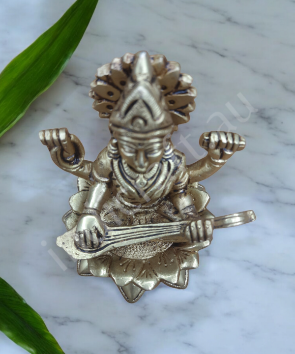 Saraswatiji Brass Statue