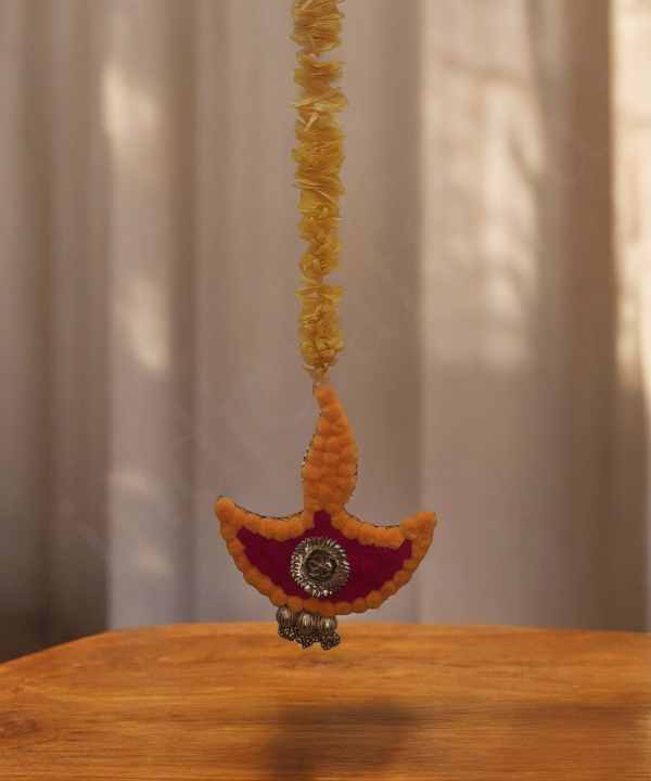 1Pair Handmade Diya Wall Hanging Diwali Decoration