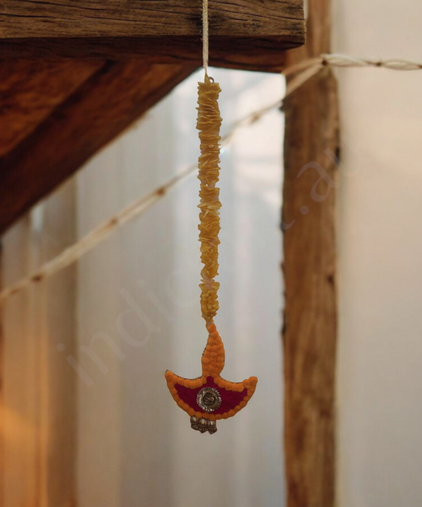 1Pair Handmade Diya Wall Hanging Diwali Decoration