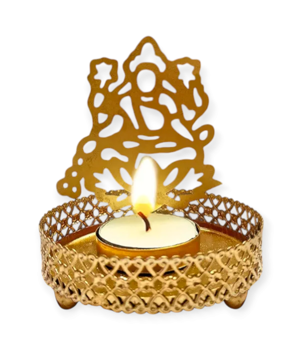 Lakshmi Ji Shadow TeaLight Holder