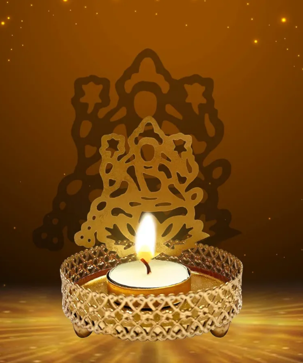 Lakshmi Ji Shadow TeaLight Holder