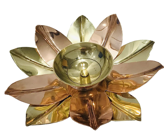 Lotus Shape Akhand Diya