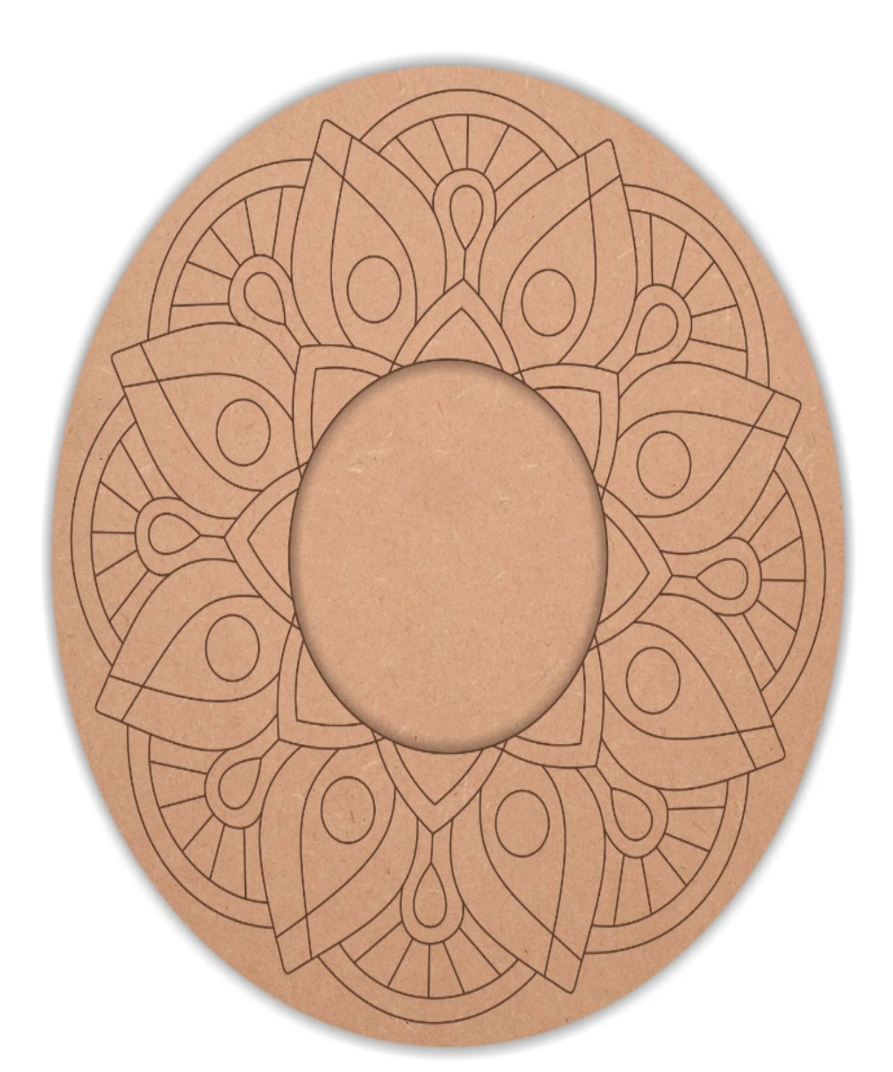 Pre Marked Round Tea Light Holder