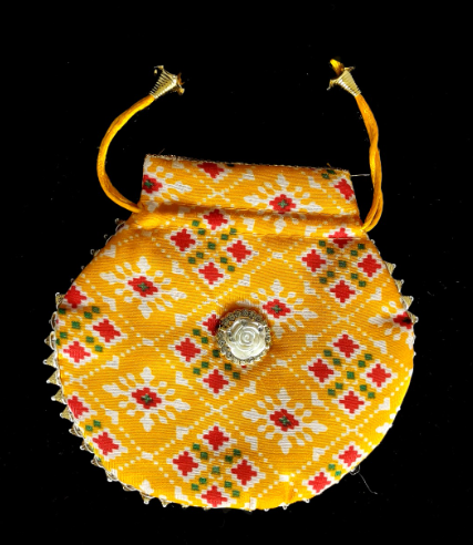 Women's Embroidered Clutch Purse Potli Bag Pouch Drawstring Bag Purse Potli Bag Pouch Wedding Favor Return Gift For Guests.