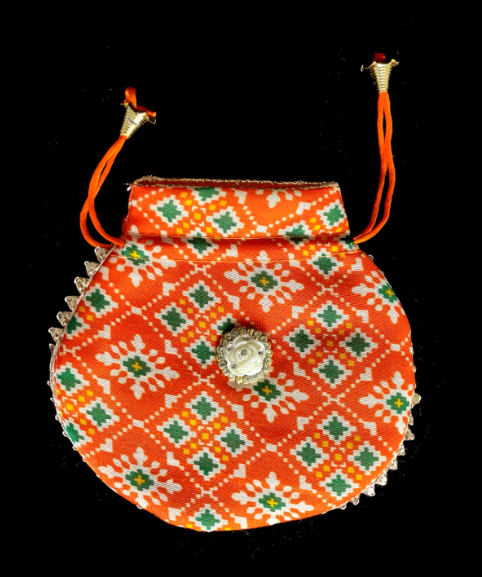 Women's Embroidered Clutch Purse Potli Bag Pouch Drawstring Bag Purse Potli Bag Pouch Wedding Favor Return Gift For Guests.