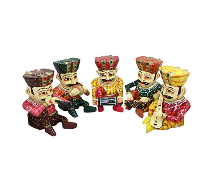 Wooden Musician(Set of 5)