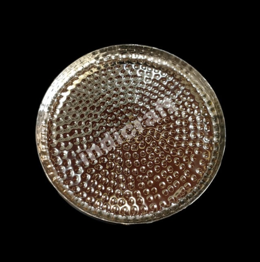 Round Tray Serveware Accessories, Puja Accessories