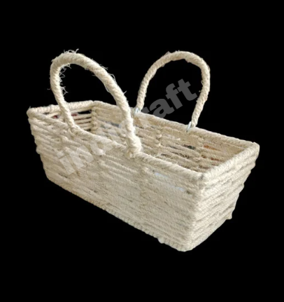 Jute Rectangle Basket