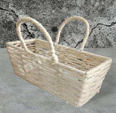 Jute Rectangle Basket