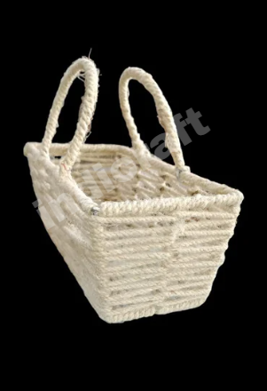 Jute Rectangle Basket