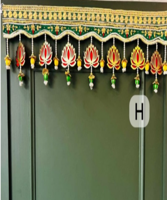 Lotus Wall Hanging/Door Hanging/ Bandanwar