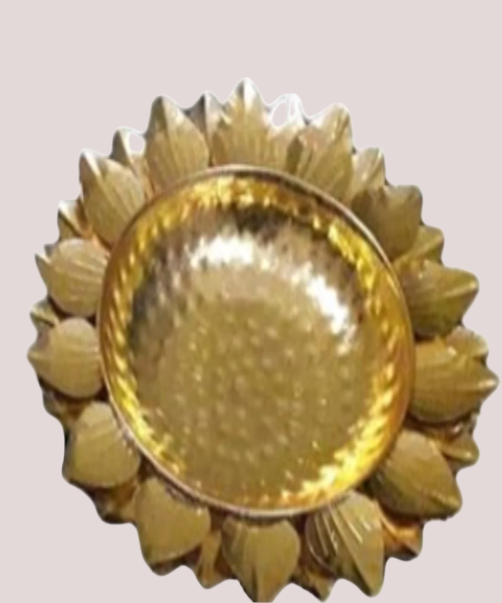 Leaf Decorative Urli - Diameter - 16 inch