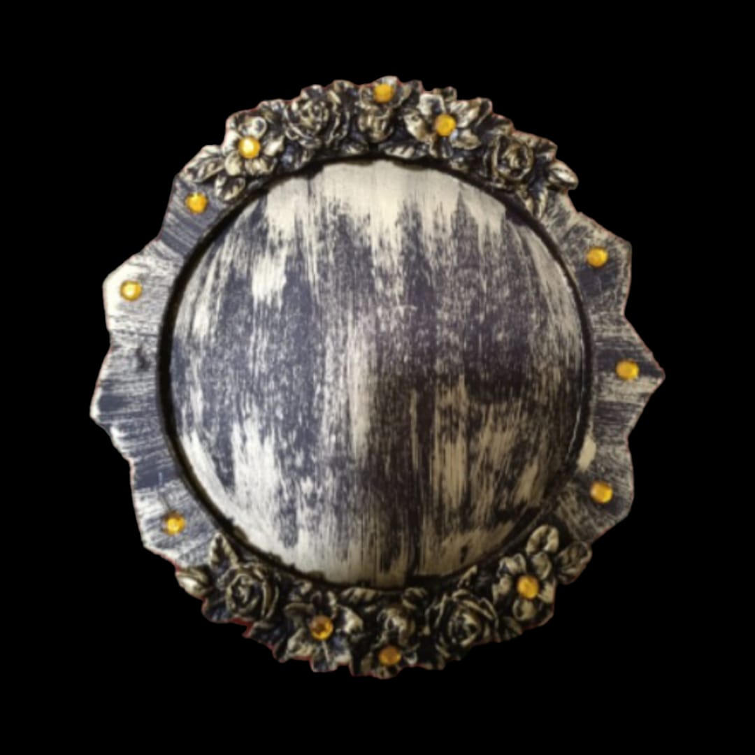 Circular Wooden Tray