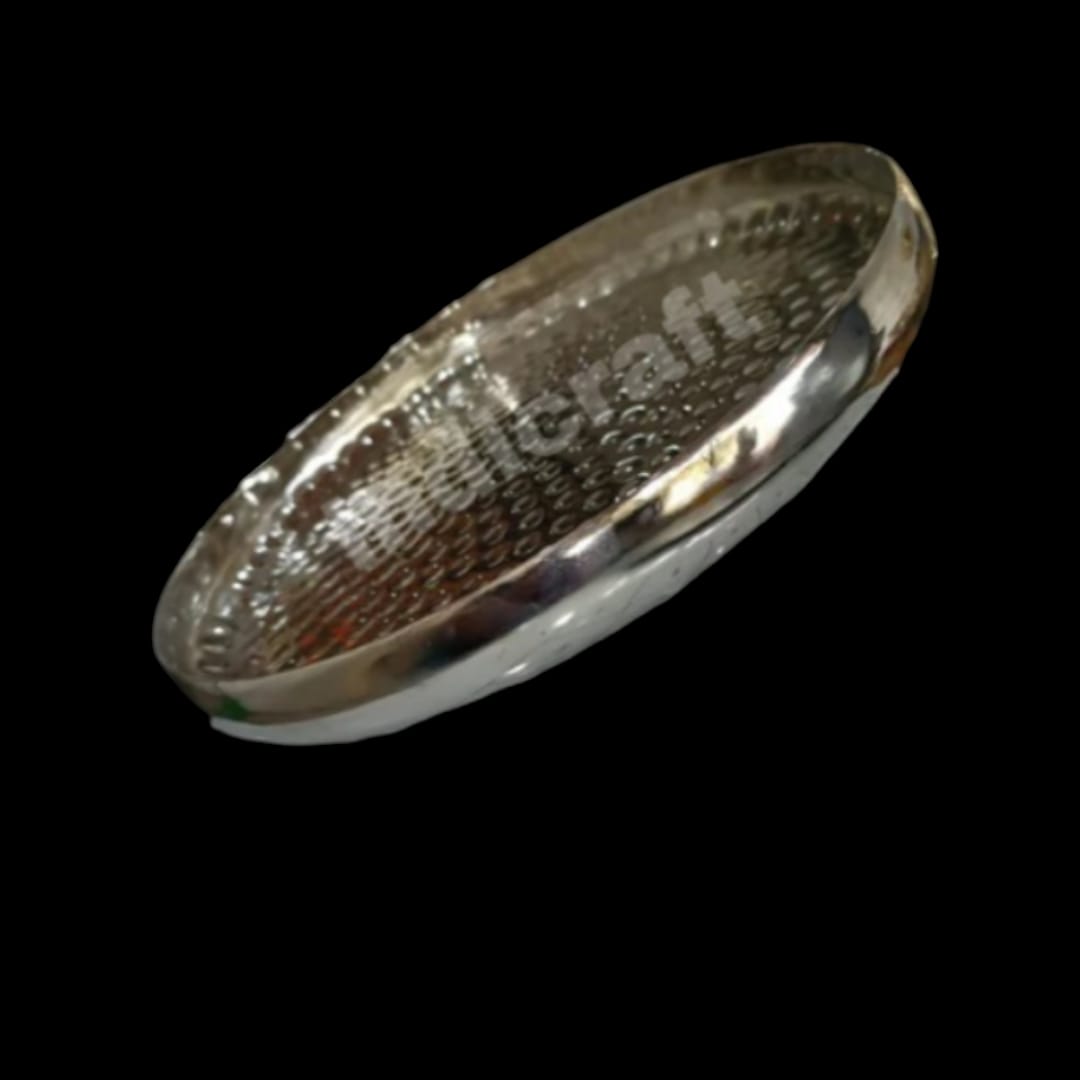 Round Tray Serveware Accessories, Puja Accessories