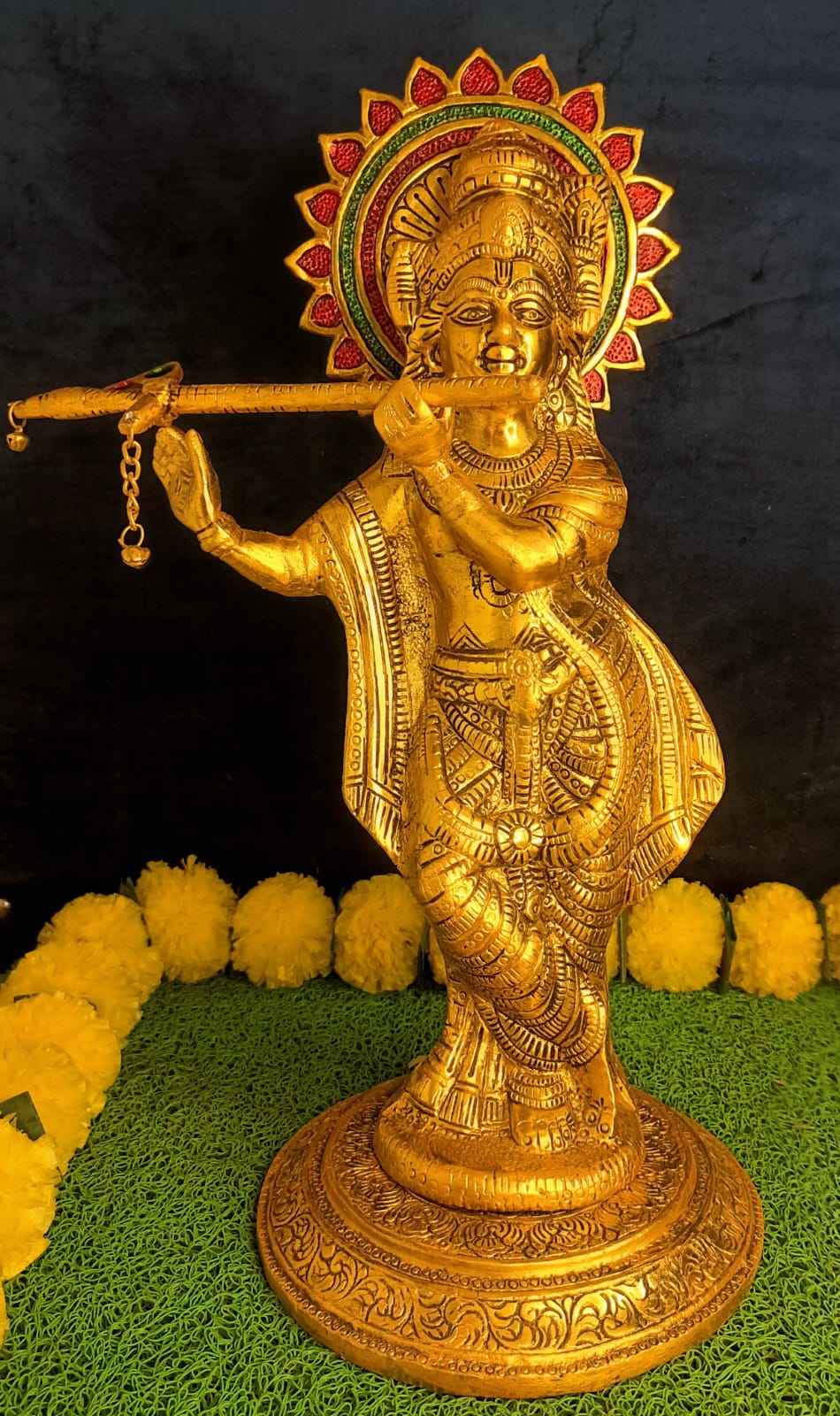 Krishna With Flute Statue