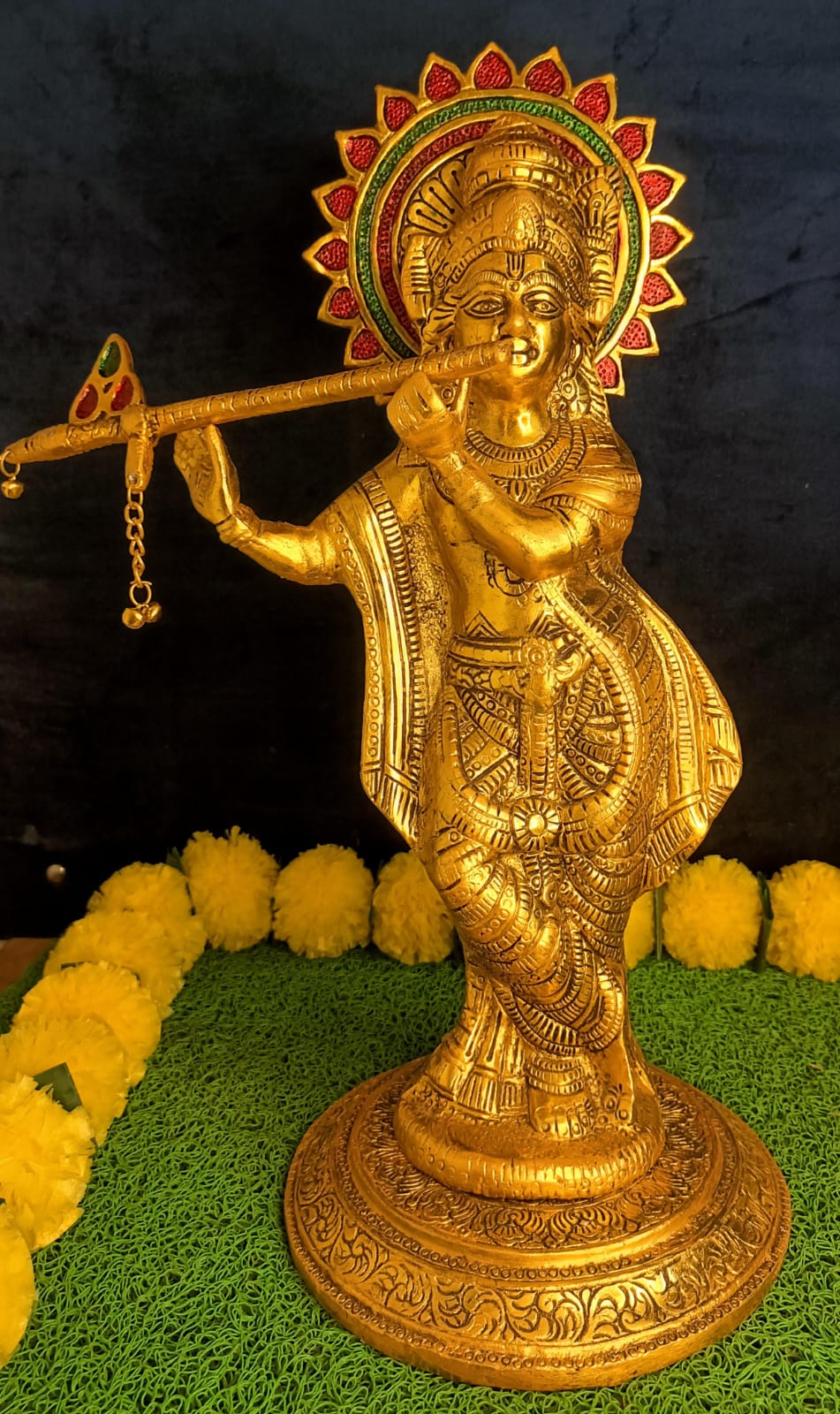 Krishna With Flute Statue