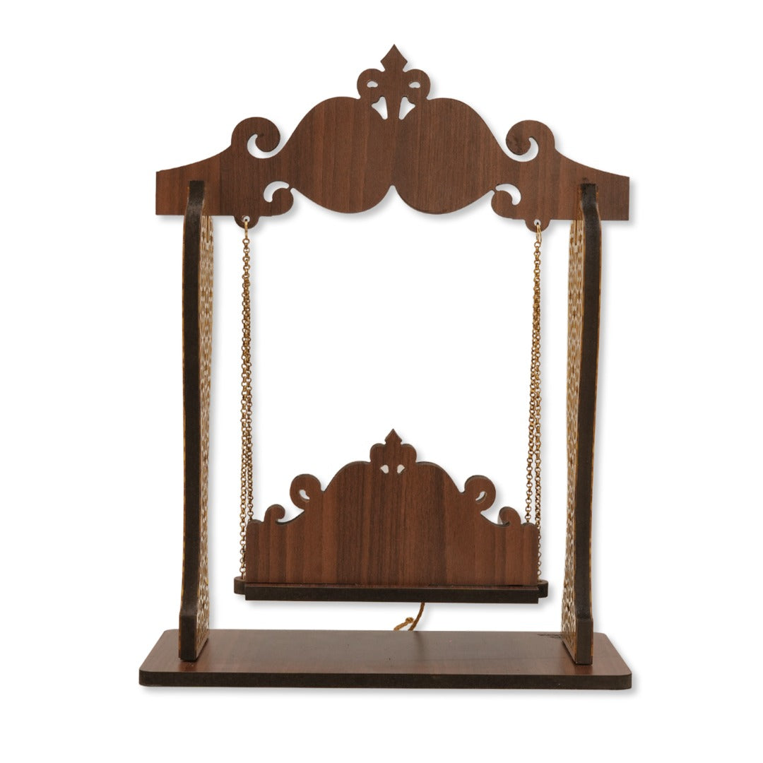 Unique Swing Palna Lord Krishna Janamashtami MDF Indian Gopal Jhula