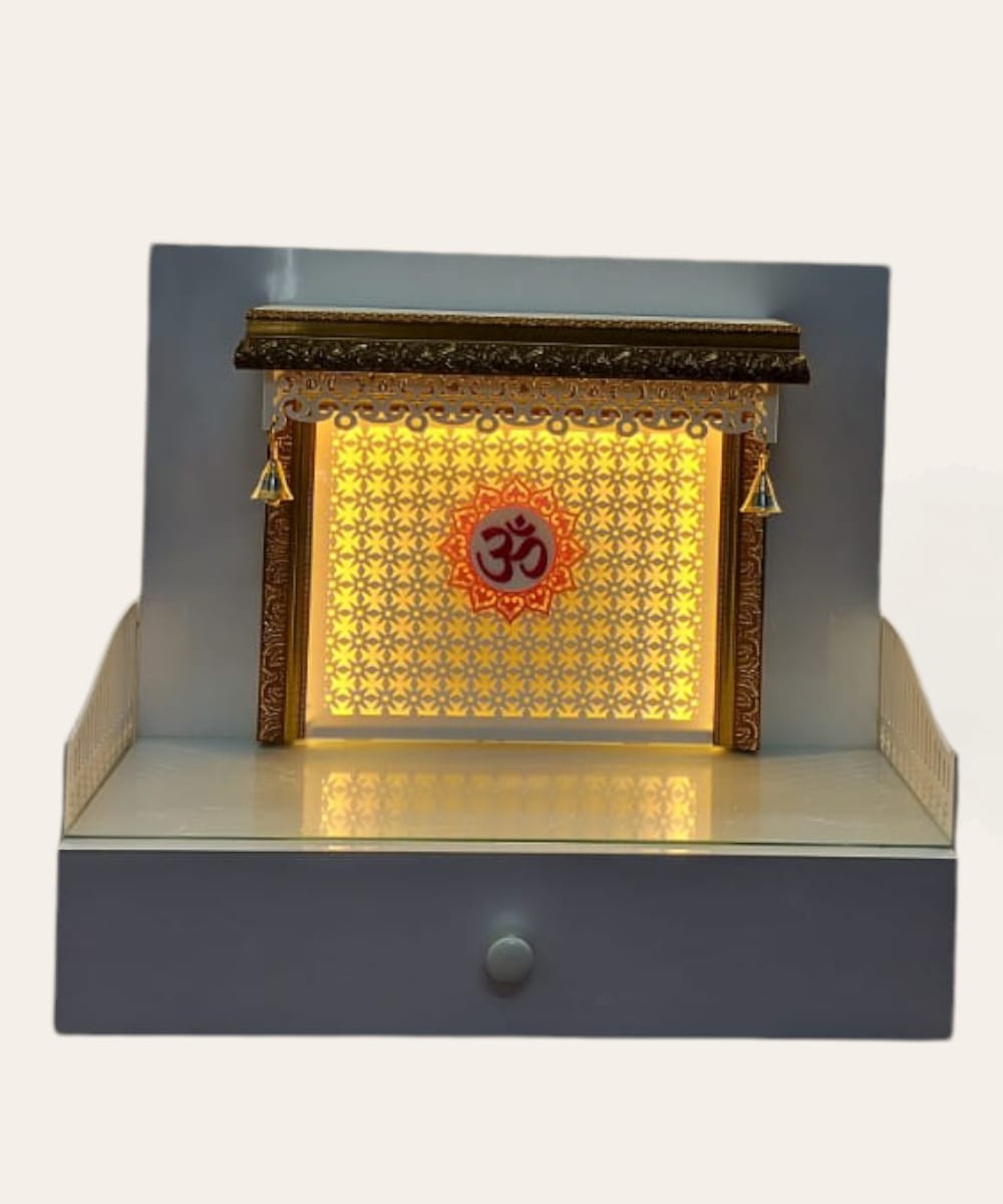 "Elegant Acrylic" Home Temple(Single Drawer)