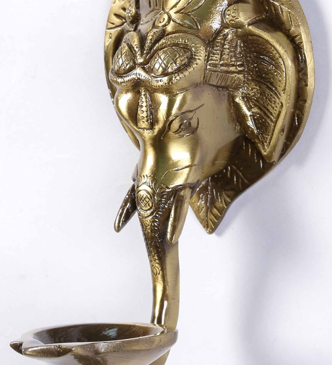 Wall Ganesha with Diya Hanging