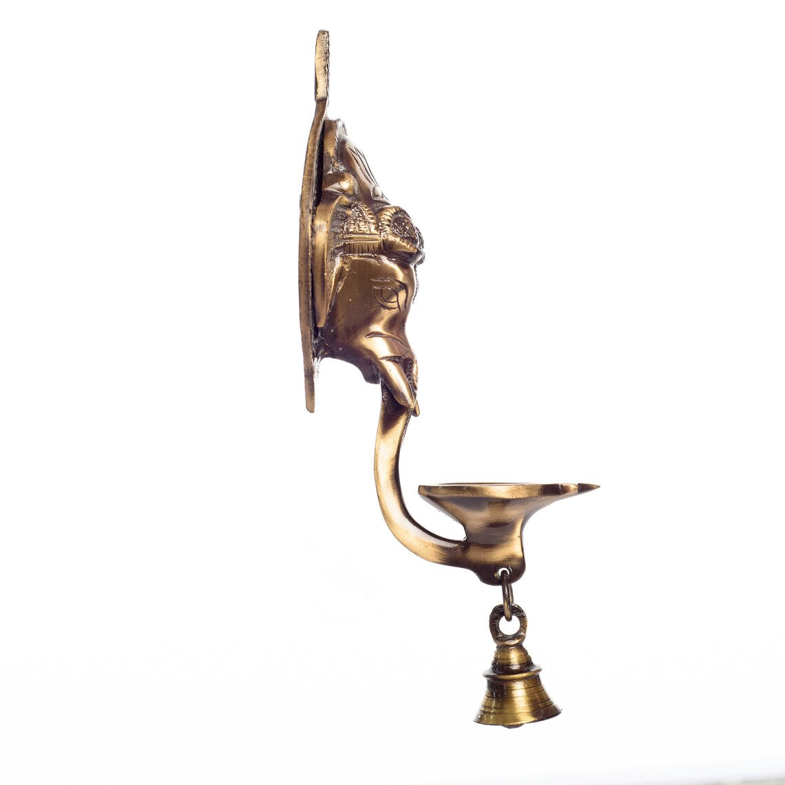 Wall Ganesha with Diya Hanging