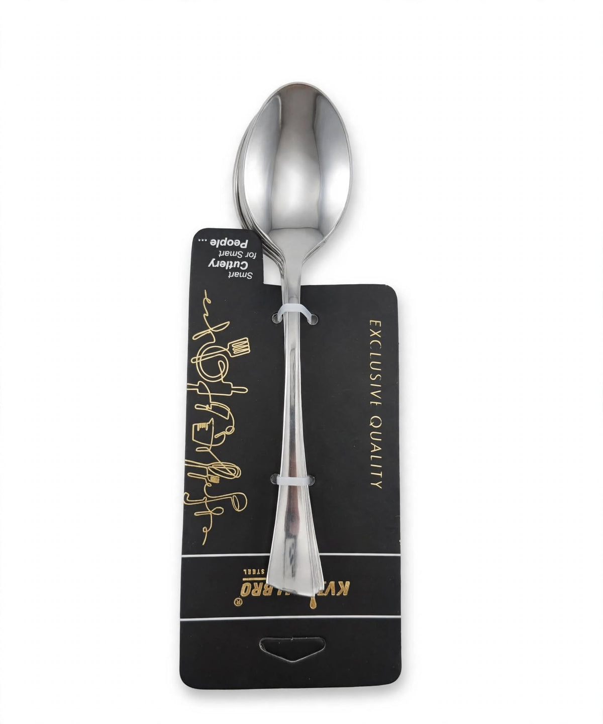 6 Pieces Stainless Steel Exclusive Quality Spoon