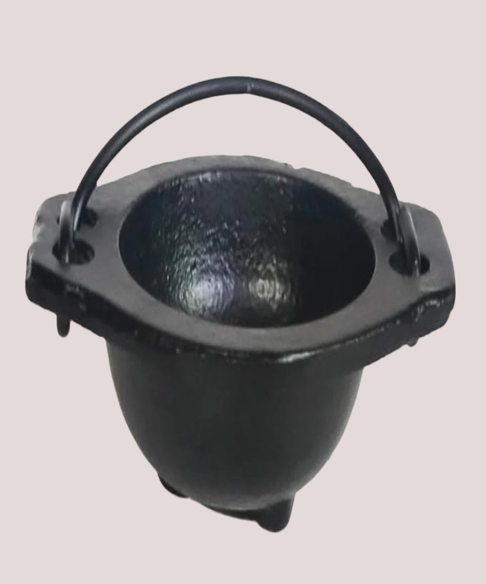 Iron Cauldron Incense Burner