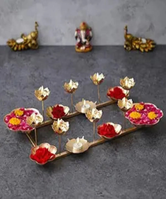 Rangoli Stand TeaLight with Urli