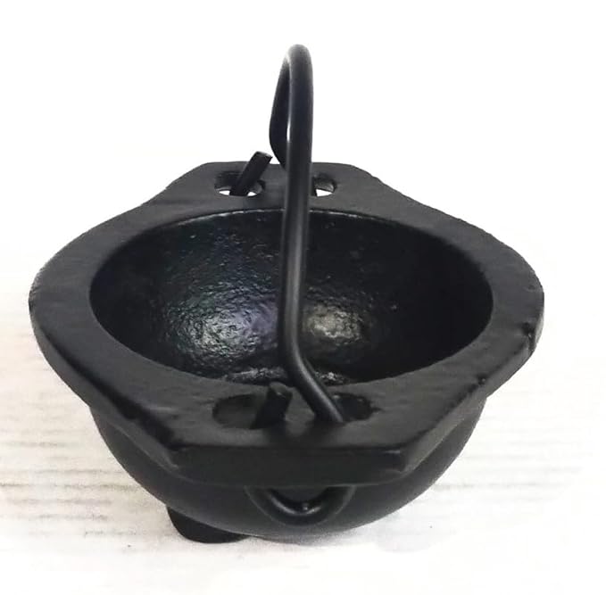 Iron Cauldron Incense Burner