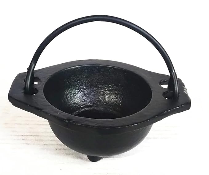 Iron Cauldron Incense Burner