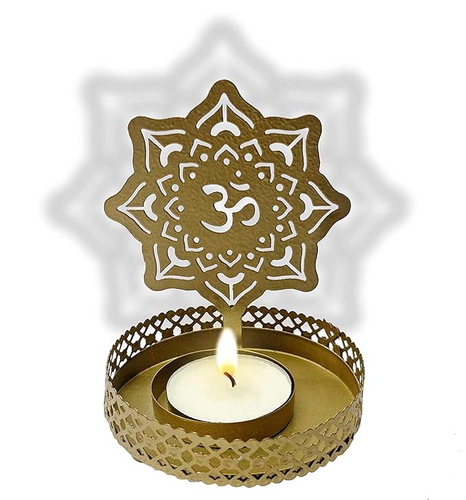 Om Shadow TeaLight Holder