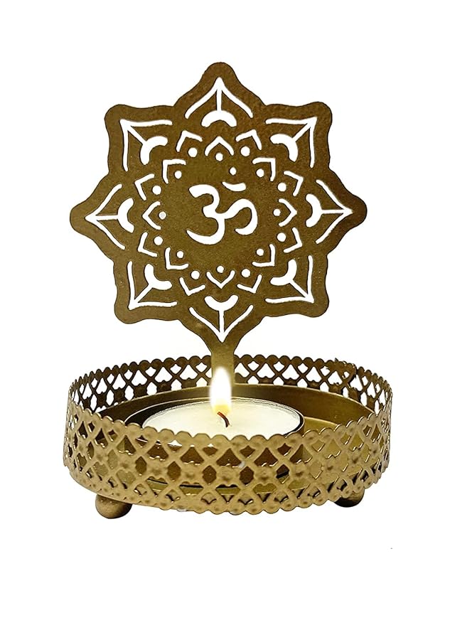 Om Shadow TeaLight Holder