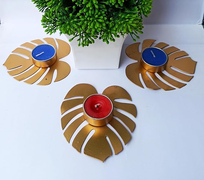 1 pc Palm Leaf Shape TeaLight Holder