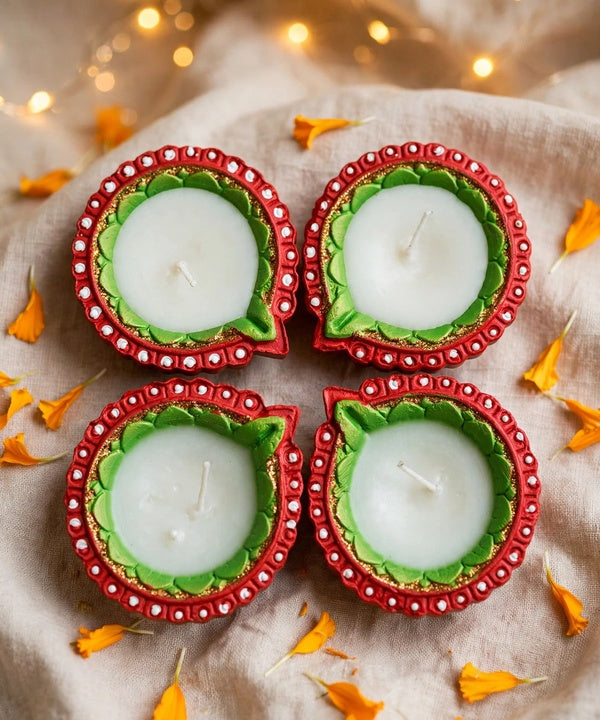 4x1 DIYA PACK WITH WAX(C32) Set Of 4 Pc