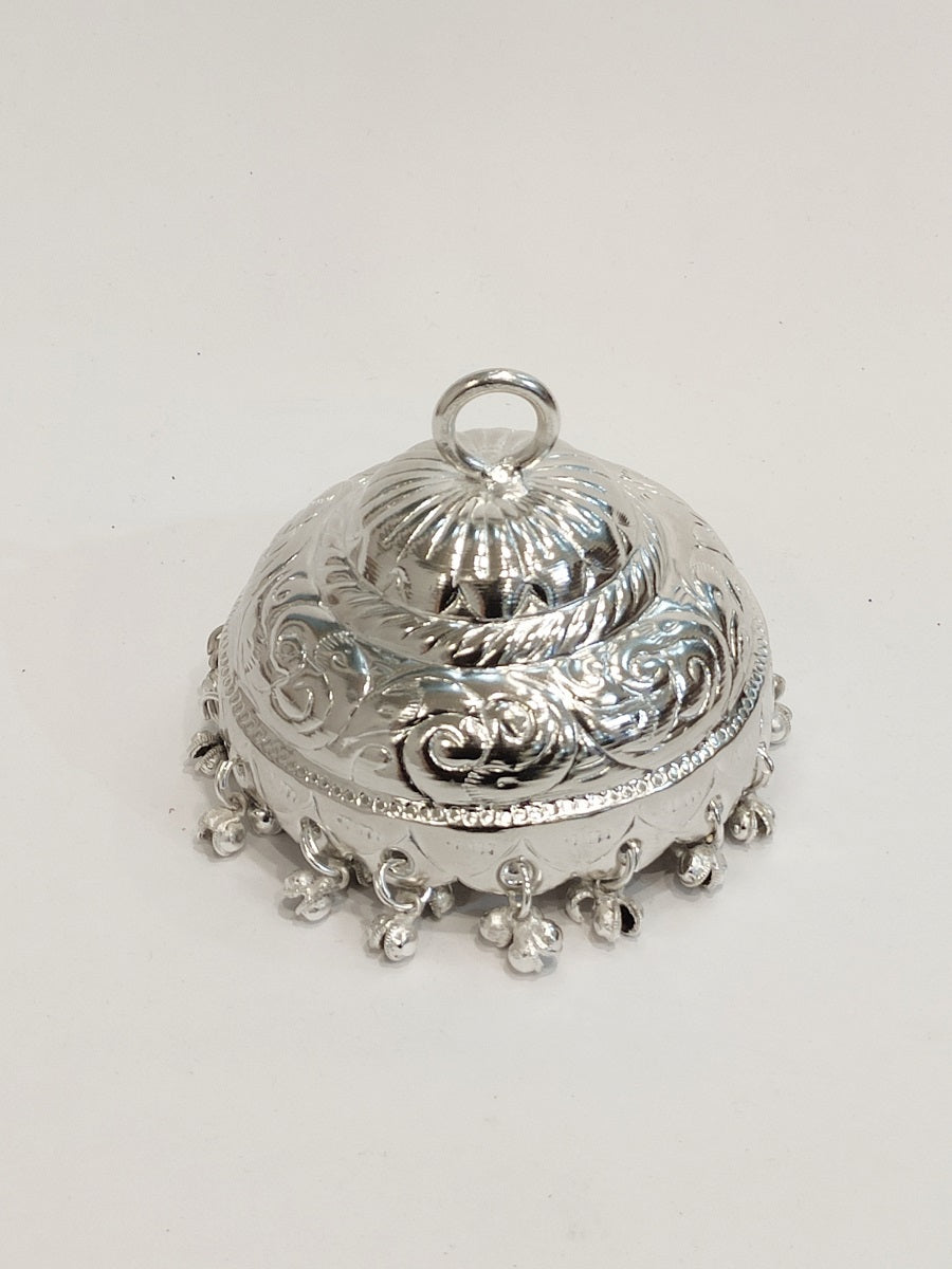 Silver plated Mandir Chattar