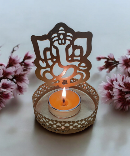 Ganesh Ji Shadow TeaLight Holder