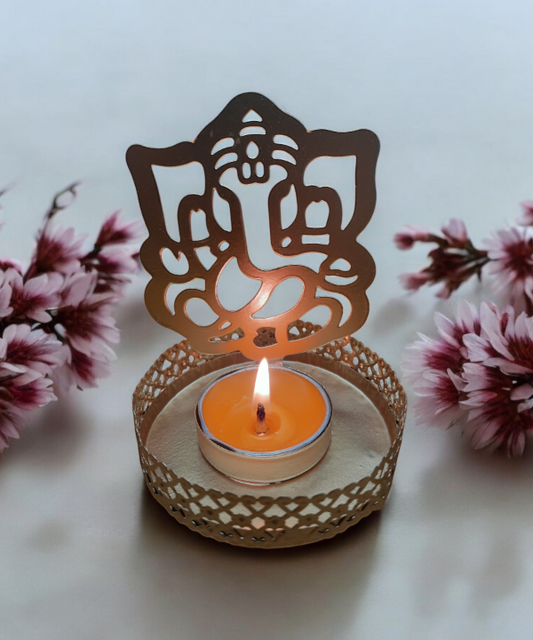 Ganesh Ji Shadow TeaLight Holder