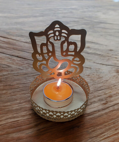 Ganesh Ji Shadow TeaLight Holder