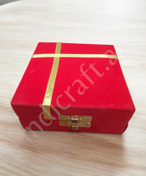 Leaf Shape Brass Diya Lamp, Akhand Diya with Gift Box