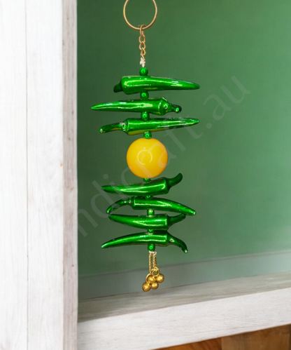 Nimbu Mirchi Wall Hanging, Nazar Battu for Home & Shop Protection