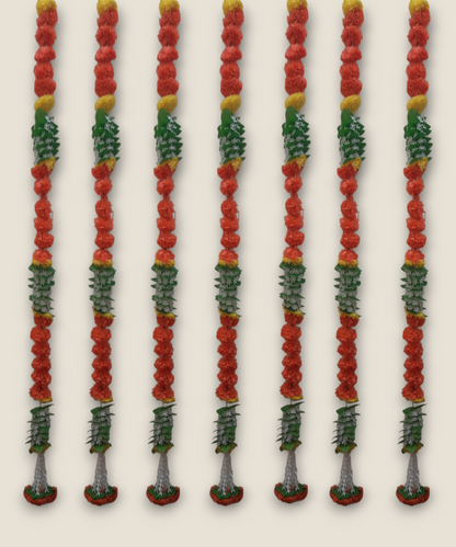 Decorative Marigold Hanging String(Set of 2)