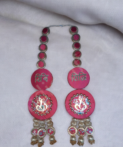 Shubh Labh Multicolour Long Festival Hanging – Set of 2 Decorative Hanging