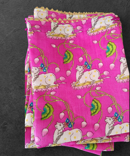 Sacred Kamdhenu Gift Bags / Potli Bags / Pouch